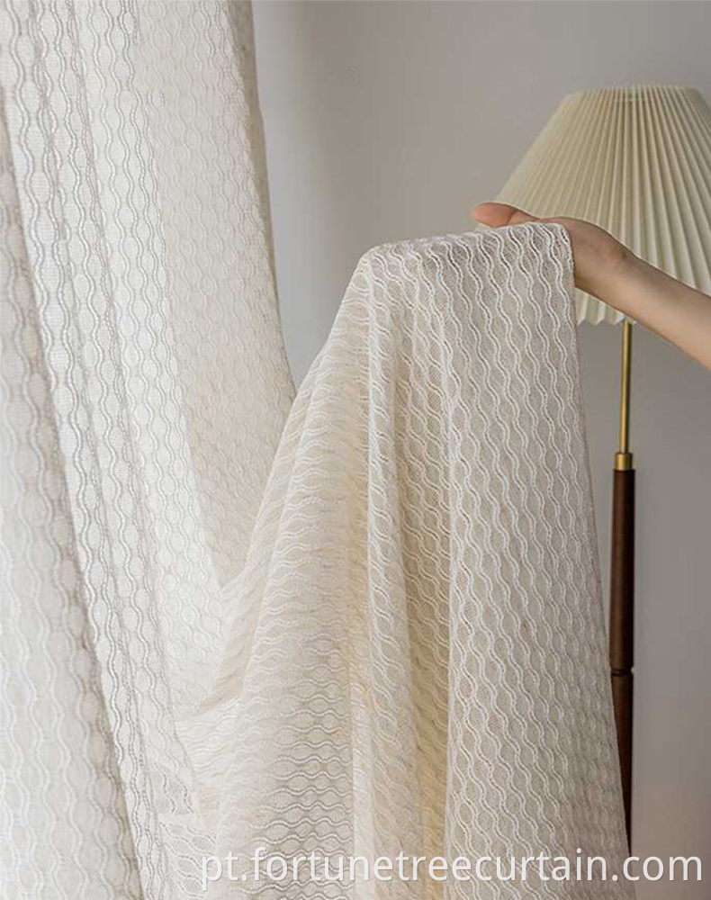 Jacquard Linen Curtain